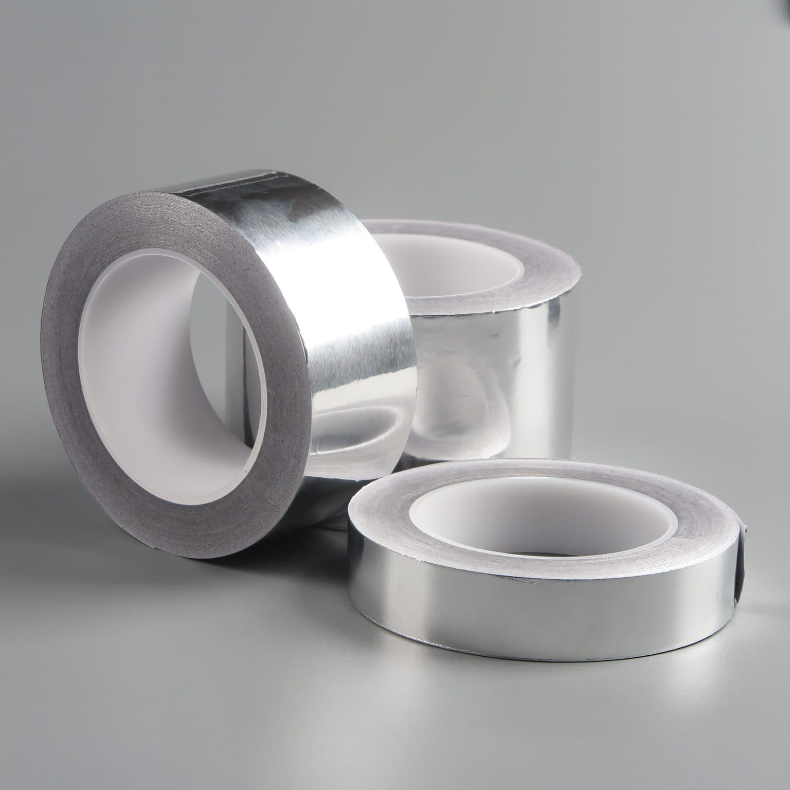 2 Rolls Aluminum Foil Tape - 150 Ft Each, 2.0 Mil Thick For HVAC & Radiant Barrier