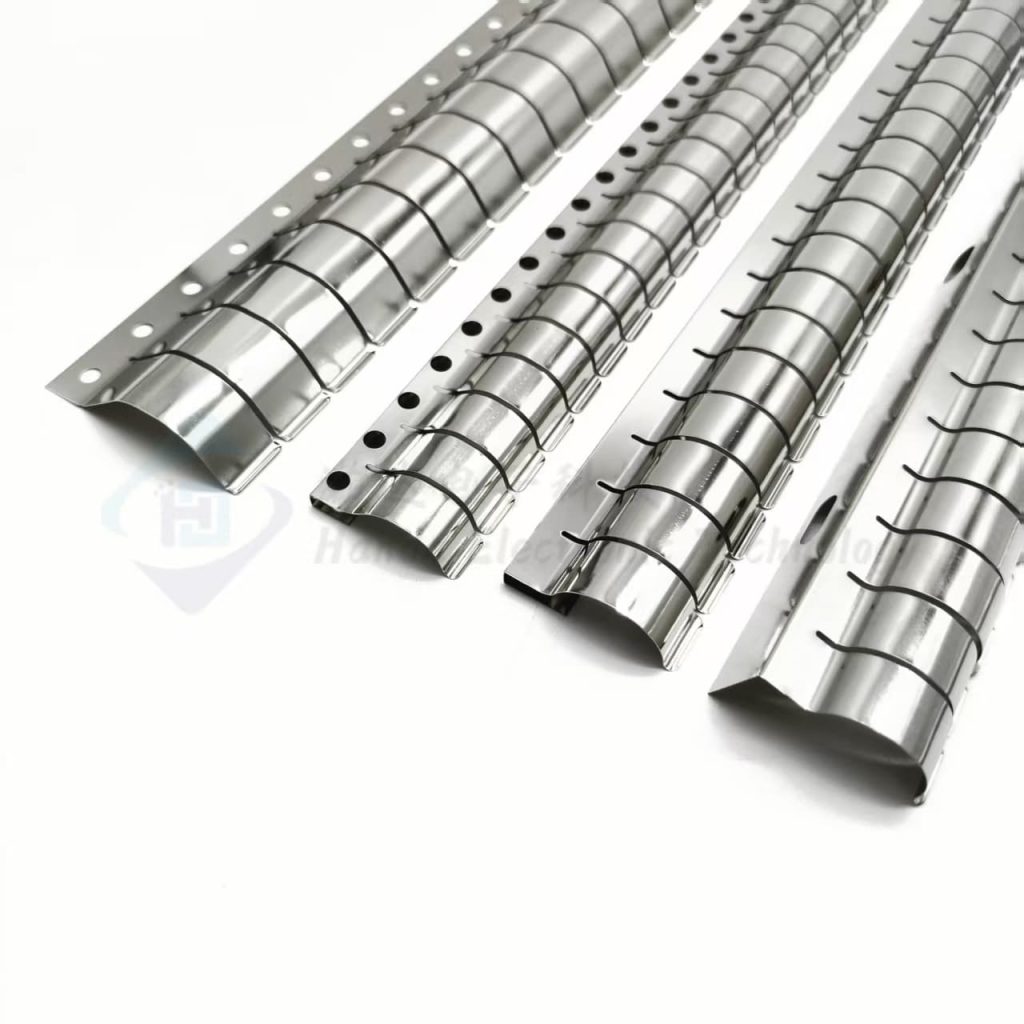 Silver-Plated Beryllium-Copper Fingerstock Fingerstrip Gaskets-Handashielding