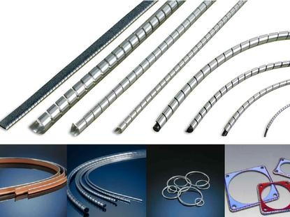 HANDA RF/EMI Shielding Hastelloy Spiral Gasket for Semiconductor CVD Equipment