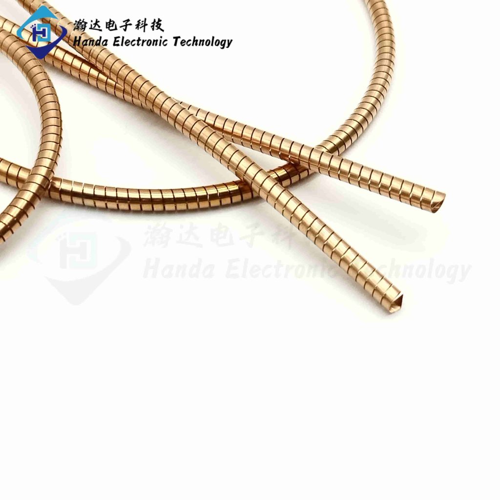 Beryllium copper2 spiral tubes